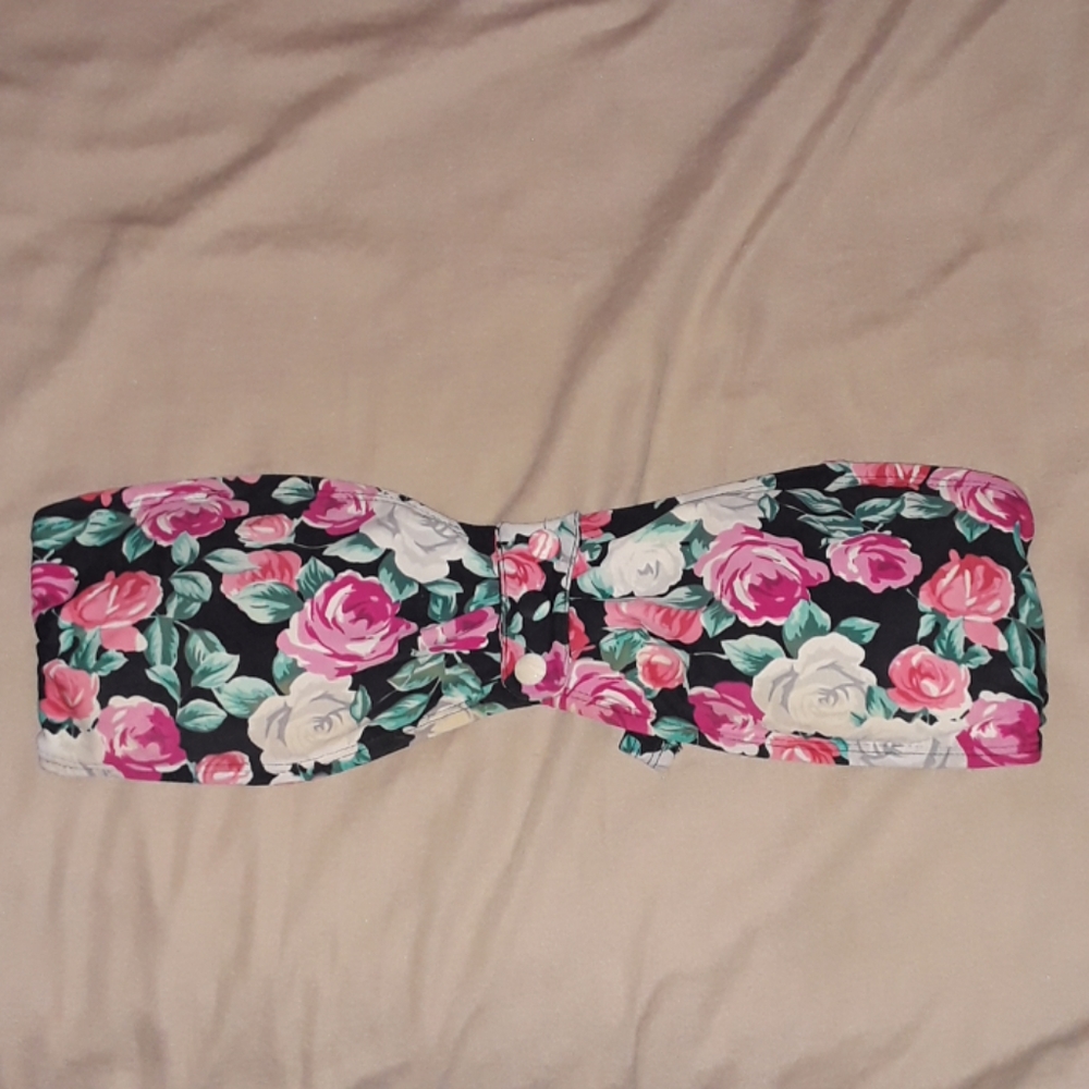 Bandeau swim top
